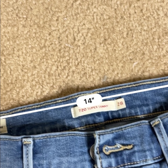 Levi’s premium 720 super skinny patch jeans - Picture 5 of 7